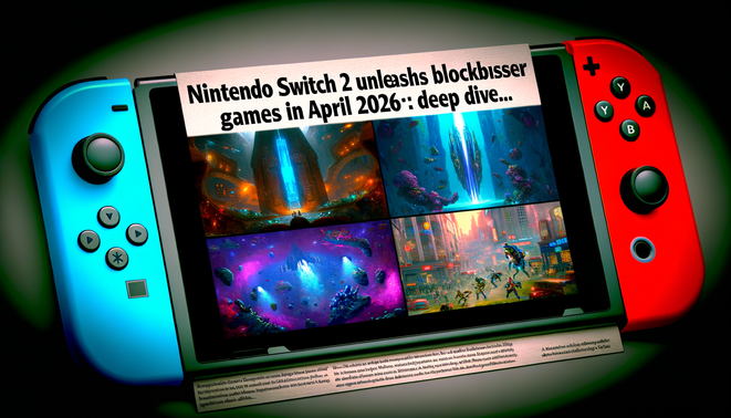 Nintendo Switch 2 Unleashes Four Blockbuster Games in April 2026: A Deep Dive