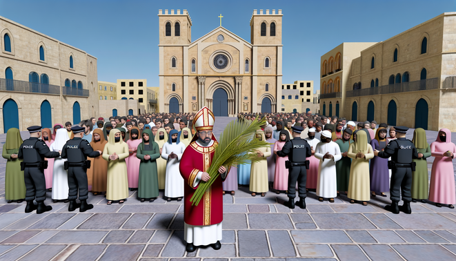 A Sacred Day Interrupted: Israeli Police Block Latin Patriarch from Palm Sunday Mass in Jerusalem