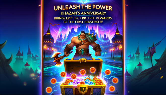 Unleash the Power: Khazan’s Anniversary Brings Epic Free Rewards to The First Berserker!