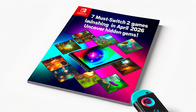 7 Must-Play Switch 2 Games Launching in April 2026: Uncover Hidden Gems!